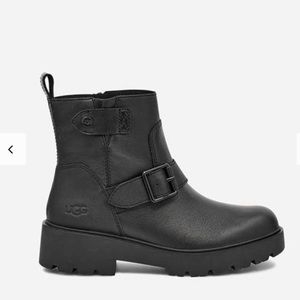 Women’s UGG SAOIRSE BLACK SHORT BOOTS #8.5